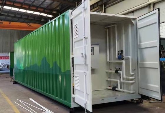 購入 容器製のMBR 下水処理機 オンライン製造