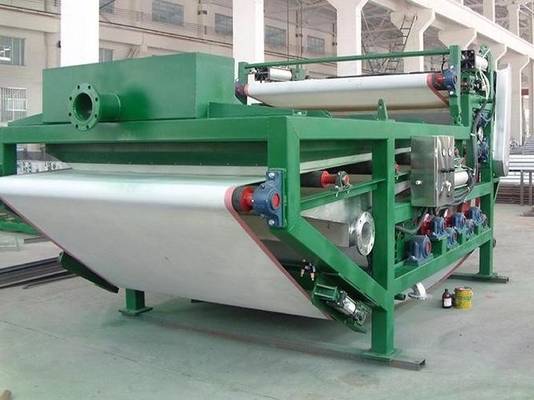 購入 自動ベルトプレス 機械 シンプルな構造のスラムの脱水のためのベルトプレス online manufacture