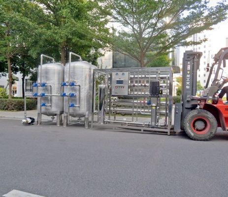購入 カスタマイズ可能な浄水能力とステンレス鋼構造を備えた電気自動制御RO逆浸透システム オンライン製造