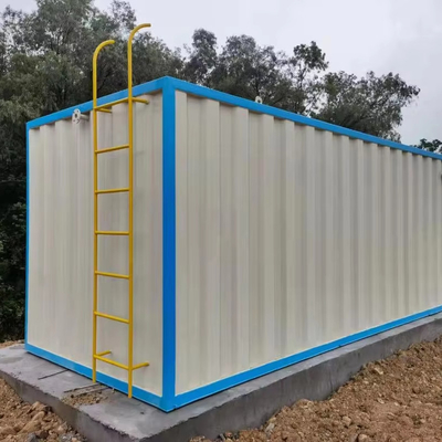 購入 7500 kg 重量 建材 店舗 家庭用 下水 知的 統合 移動 下水 MBBR 下水処理 プラント online manufacture