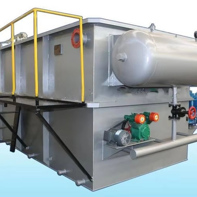 購入 電動自動制御 PLC シエメンズ 海洋水産物洗浄ラインの小さな溶けた空気浮気のための廃水処理プラント online manufacture