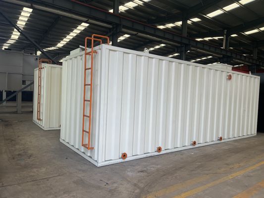 購入 95% SS除去効率 1-1000 M3/日容量とPVDF膜を持つMBR下水処理機 オンライン製造