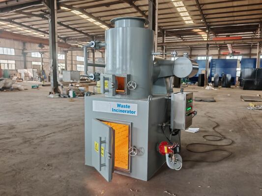 購入 医療廃棄物処理用 380V/220V電圧と850~1300°Cの燃焼温度を持つ医療廃棄物焚化器 オンライン製造