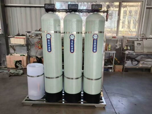 購入 自動逆オスモス水浄化システム 99% 高純度 自動制御操作 ステンレス鋼の構造 オンライン製造