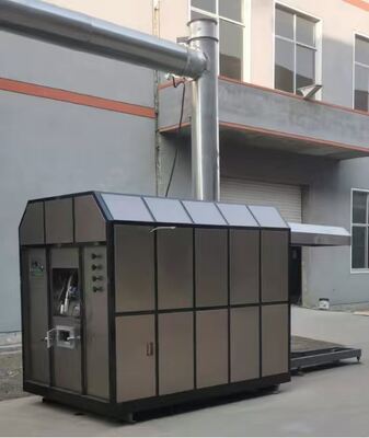 購入 効率的な廃棄物処理のための無煙無臭高温の人間の焼却炉と火葬機 オンライン製造