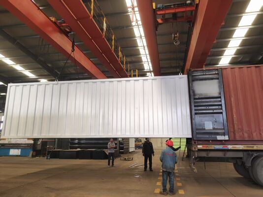 BFTR 統合安定排水と 1 年間保証を備えた MBR 下水処理プラント