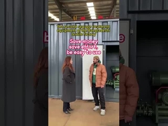 低エネルギー消費と高出力のコンテナ化下水処理装置