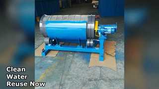 マイクロドラムフィルター: 浄水ソリューション