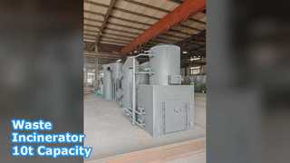 廃棄物焼却炉 15kg 10t燃焼能力
